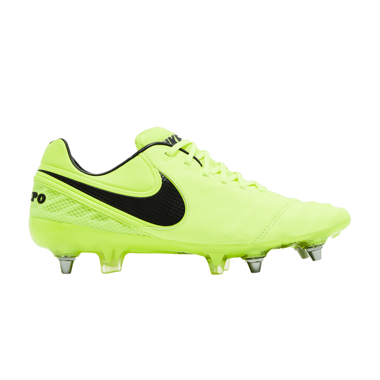 Buy Nike Tiempo Legend 6 SG Pro 'Volt Black' - 819680 707 | GOAT