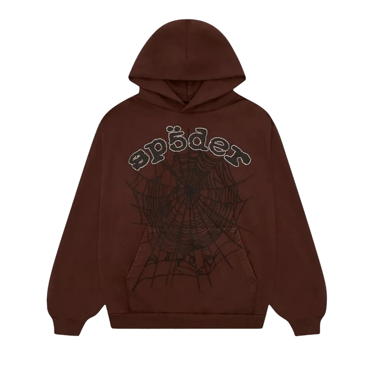 Эксклюзивная толстовка Sp5der x Travis Scott ComplexCon со стразами в виде паутины 