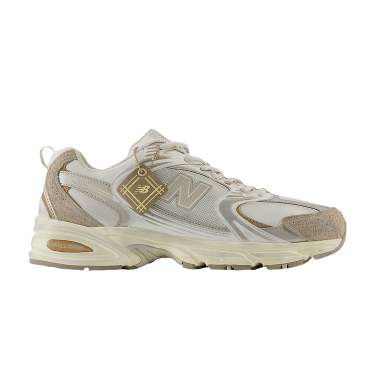 New Balance 530 White Light Khaki
