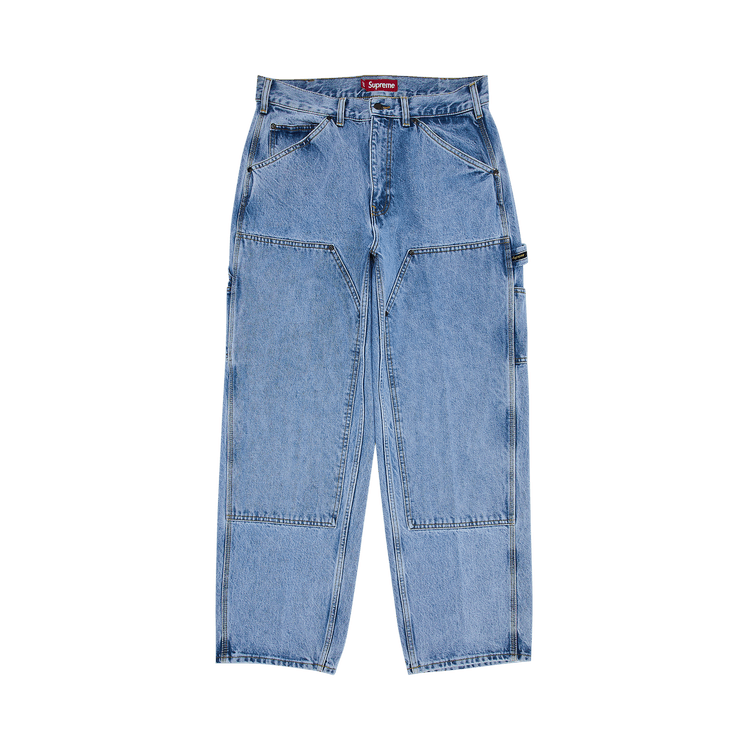 Supreme Double Knee Painter Pant (SS24) Washed Indigo Men's