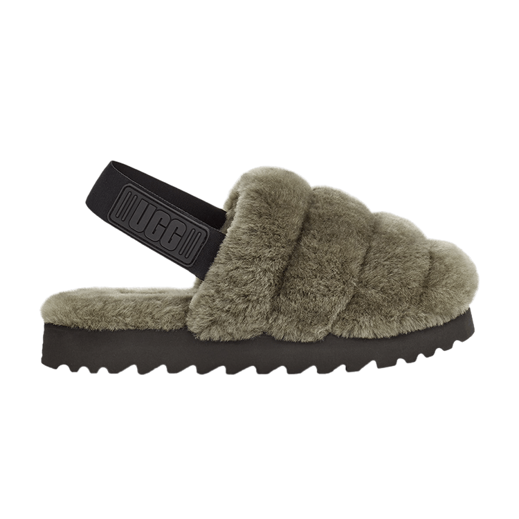 Buy UGG Wmns Super Fluff Slipper 'Burnt Olive' - 1121751 BTOL | GOAT