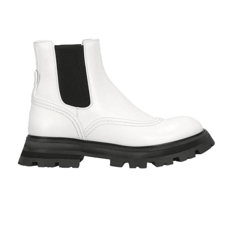 ショートブーツ・ブーティ alexander mcqueen WANDER CHELSEA BOOTS (666368_WHZ849360) Alexander McQueen Wander Chelsea Boots | Black | FARFETCH HK