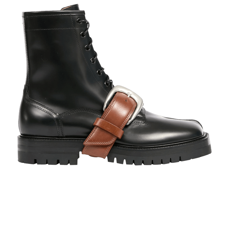 ブーツ MAISON MARGIELA Men Boots S57WW0032 P5122 T8013 Black Maison Margiela - Tabi Boots in Black - S58WU0260-T8013