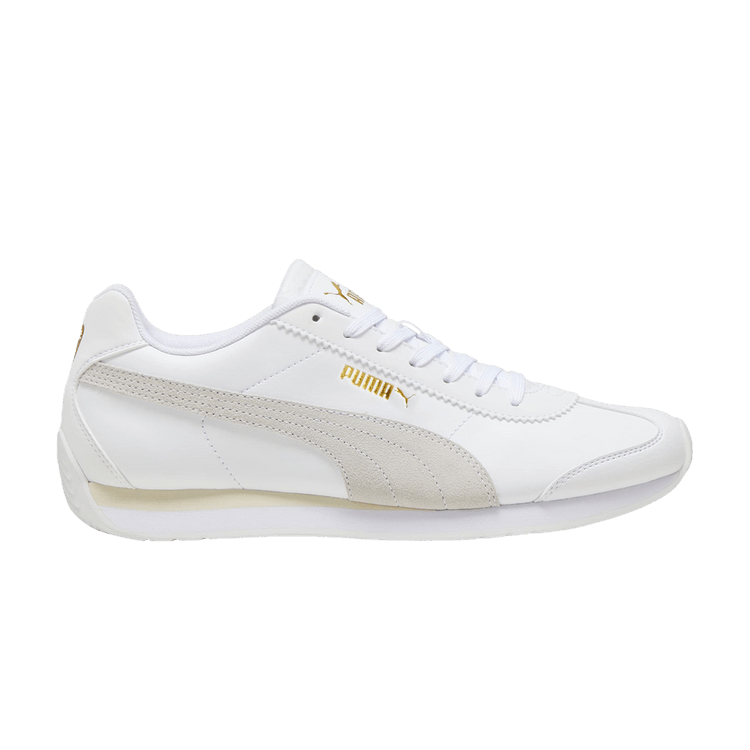 ◆PUMA◆ Turin 3 Golazo llic Silver Ivory 40159101 40159 PUMA Turin 3 Golazo Metallic Unisex Lifestyle Casual Shoes