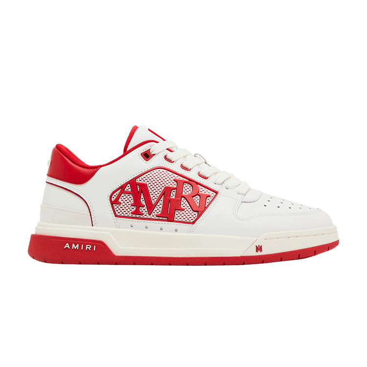 Buy Amiri Classic Low 'White Red' - AMFOSR1043 147 | GOAT