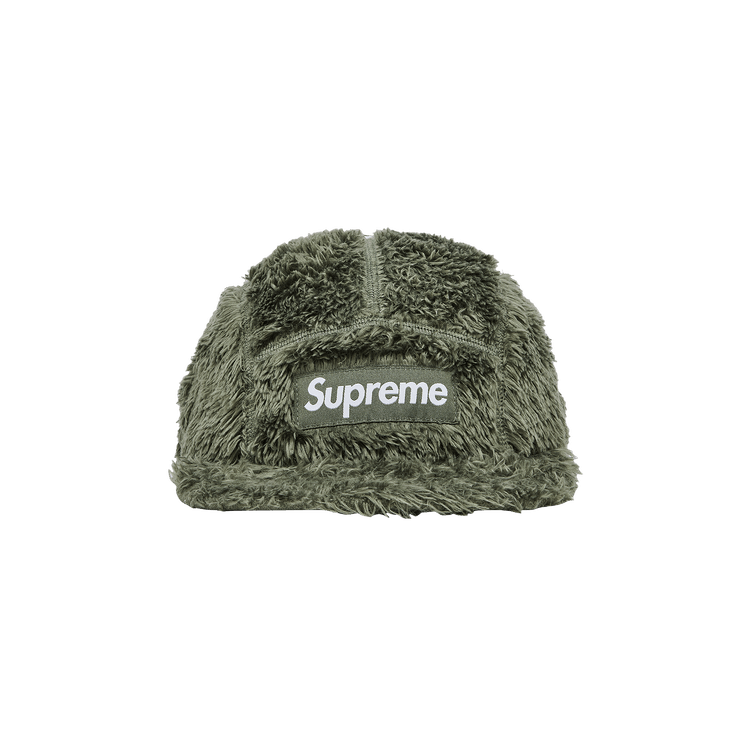 Buy Supreme Fuzzy Camp Cap 'Moss' - FW24H104 MOSS | GOAT