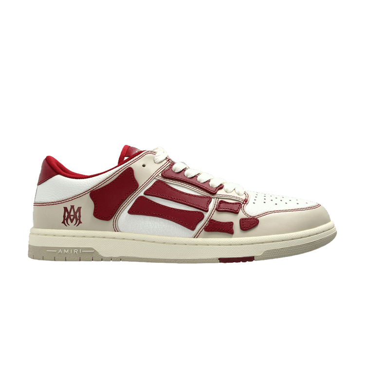 Buy Amiri Skel Top Low 'Varsity - Cream Deep Red