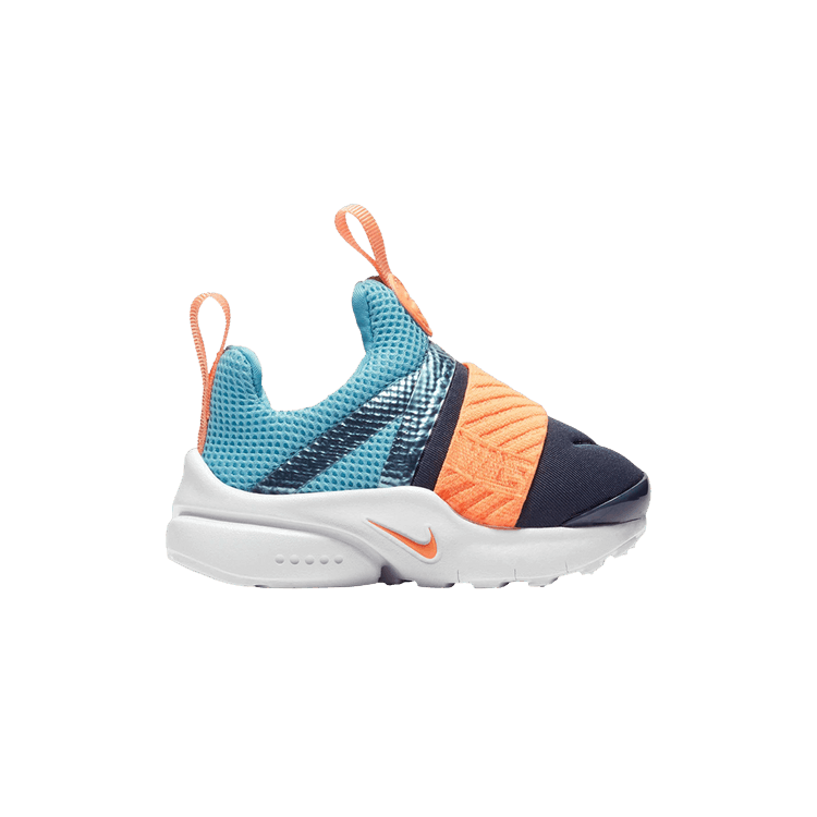 nike presto extreme orange and blue