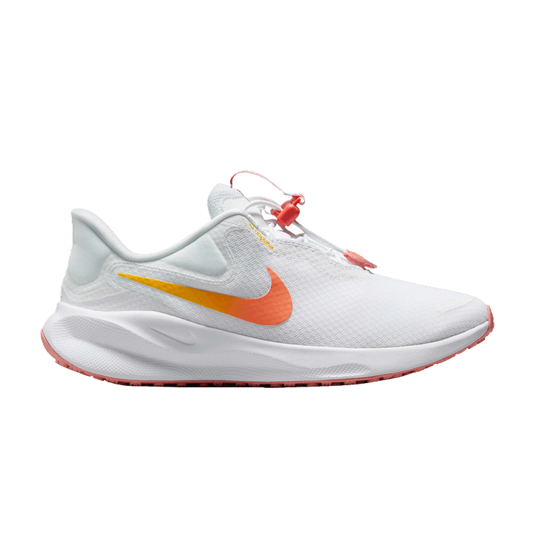 Nike Revolution 7 EasyOn White University Gold Magic Ember (Women's)