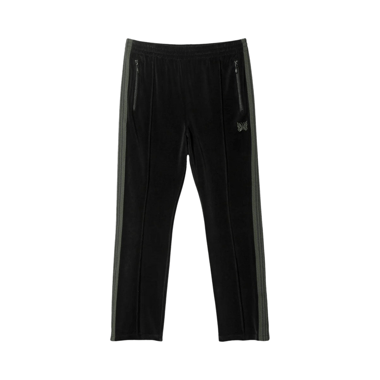 Buy Needles Narrow Track Pants 'Black' - PU280 BLAC | GOAT