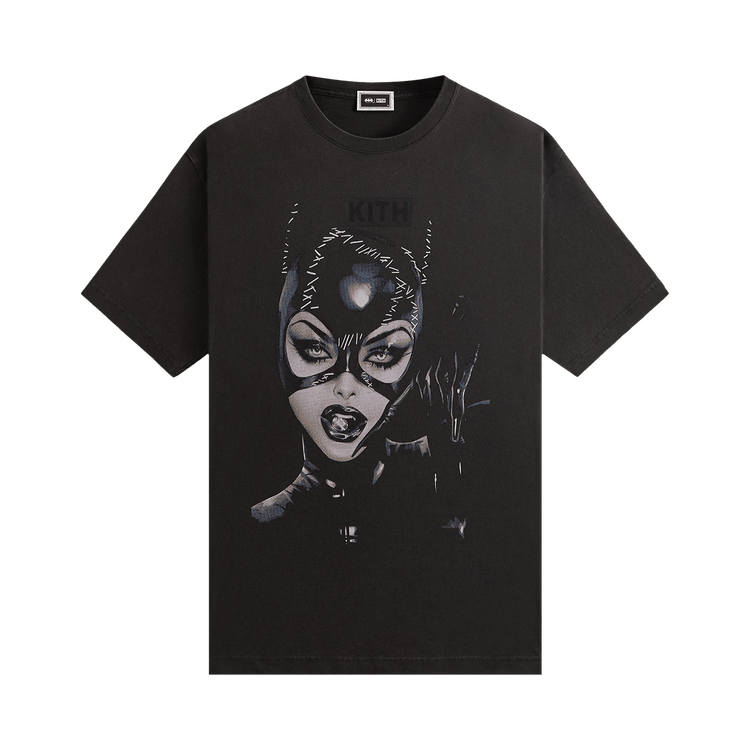 ☆ KITH x BATMAN Harley Quinn vintage tee コラボTシャツ ☆ Kith x Batman Harley Quinn Vintage Tee Black メンズ - FW24 - JP