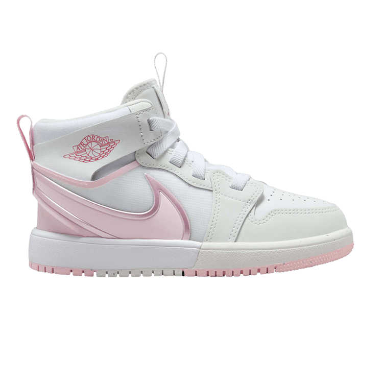 Size 12.0 Air Jordan 1 Mid RM EasyOn PS 'White Pink Foam'