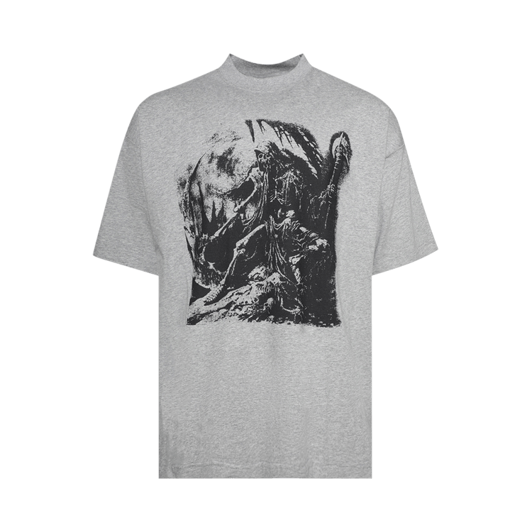 Buy Vetements Goth Oversized T-Shirt 'Grey Melange