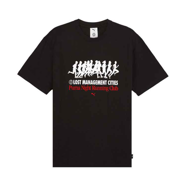 Buy Puma x LMC Graphic Tee 'Black' - 626563 01 | GOAT