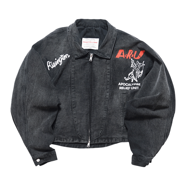 【Rivington Roi Rebis】Rose Trucker 2 デニムジャケット Rivington Roi Rebis】Rose Trucker 2 デニムジャケット