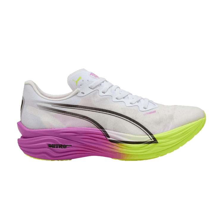 ★PUMA★ Diviate Nitro 3 Women's Yellow Pure Magenta 3097081 Puma Deviate Nitro 3 309707-13 Pure Magenta Puma Black