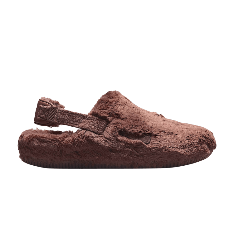 Buy Nike Wmns Calm Mule SE 'Mink Brown Fur' - FZ3119 200 | GOAT