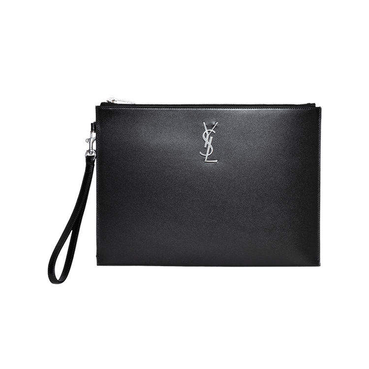 Buy Saint Laurent IPad Pouch 'Black' - 667686 0SX0E 1000 | GOAT