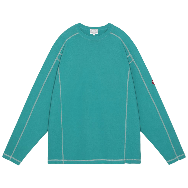 Buy Cav Empt Crewneck Double Knit Long-Sleeve 'Green' - CES26CS22