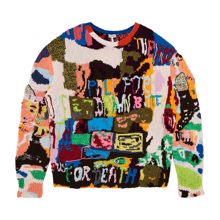 Buy Loewe Wool Sweater 'Multicolor' - H526Y14KI7 9990 | GOAT Buy Loewe Wool Sweater 'Multicolor' - H526Y14KI7 9990 | GOAT