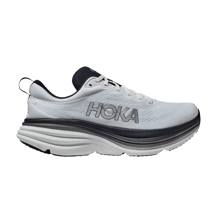 Buy HOKA Bondi 8 'White Black' - 1123202 WBLC | GOAT