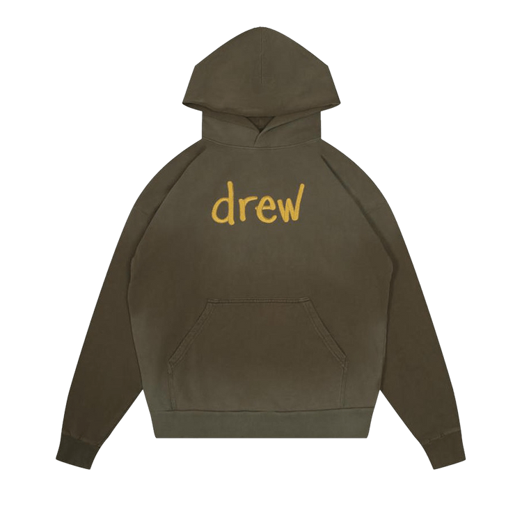 Buy Drew House Scribble Oversized Hoodie 'Faded Olive Green' - DR
