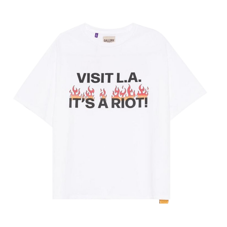 Buy Gallery Dept. LA Riot Tee 'White' - LRS 10012 WHIT | GOAT Buy Gallery Dept. LA Riot Tee 'White' - LRS 10012 WHIT | GOAT