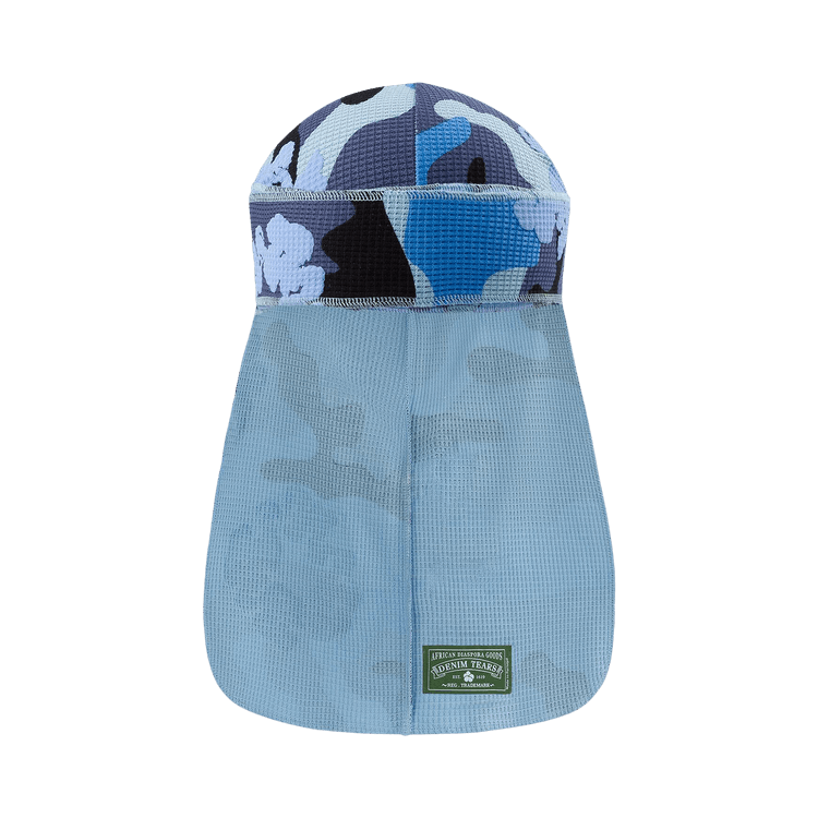 Buy Denim Tears Wreath Durag 'Blue Camo' - FW24ADR0012 | GOAT