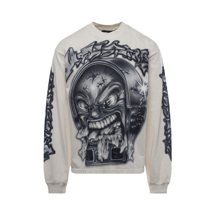 Buy Hellstar Mark Long-Sleeve 'White' - HSCXLS01 WHIT | GOAT