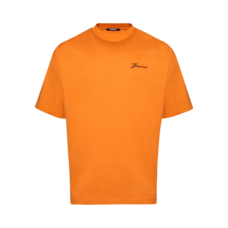 Buy Jacquemus Le T-Shirt Halteres 'Athletic Club Orange