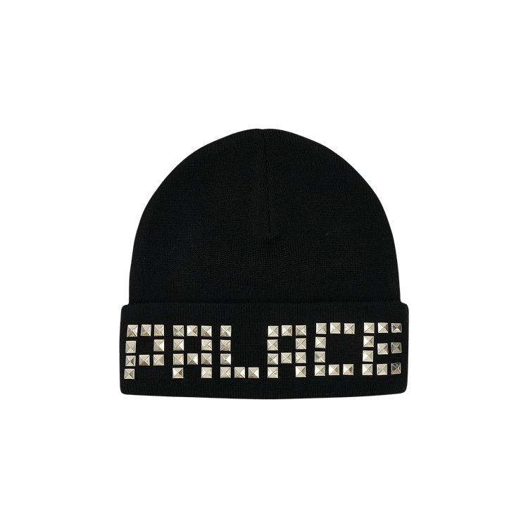 Buy Palace Emotional Studded Beanie 'Black' - P28BN003 | GOAT