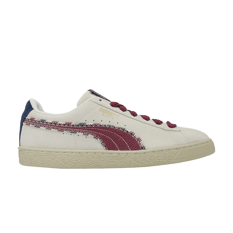 PUMA Suede Bz Fringe 'white red navy'