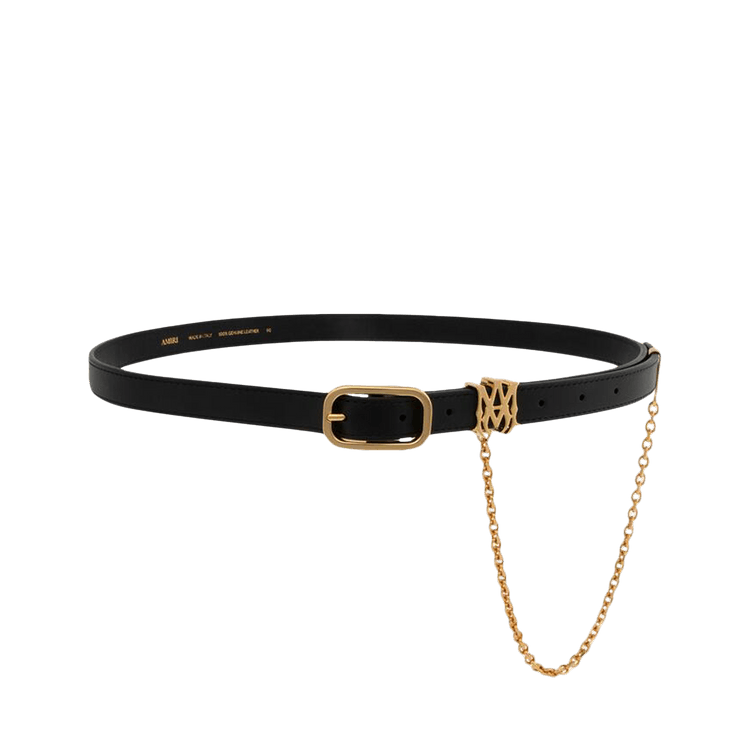 Buy Amiri MA Chain Belt 'Black Gold' - AMACBL1025 BLAC | GOAT