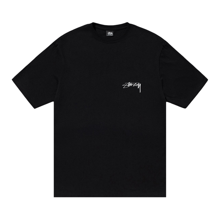 Buy Stussy Grid Tee 'Black' - 1905076 BLAC | GOAT