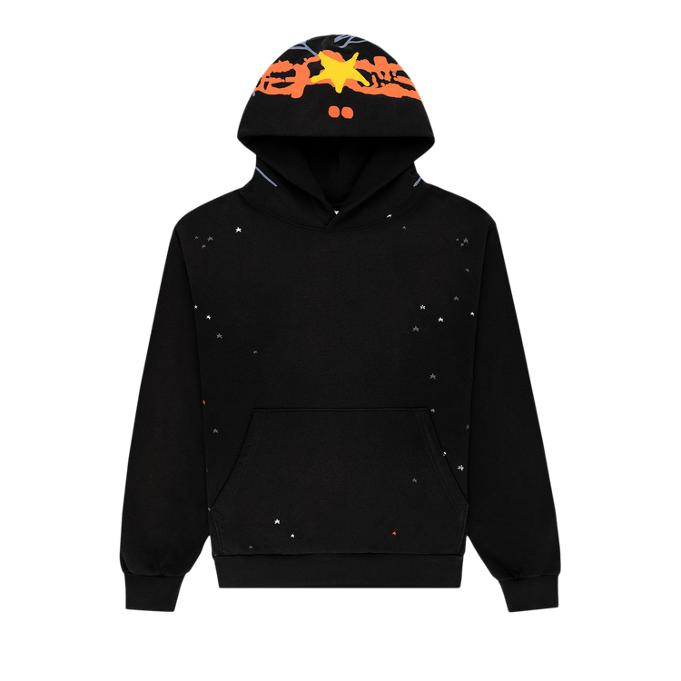 Толстовка с капюшоном Sp5der Heavy Web 'Черная'