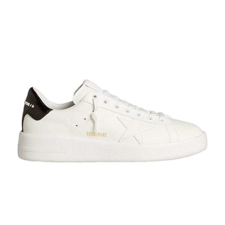 ゴールデングース スニーカー GWF00197 F006518 10364 Women's Purestar with leather star and black patent leather