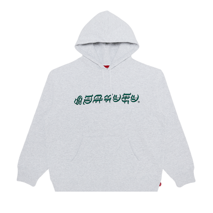 【Supreme】Blackletter Hooded Sweatshirt★Ash Grey★25SS★ Buy Supreme Blackletter Hooded Sweatshirt 'Ash Grey