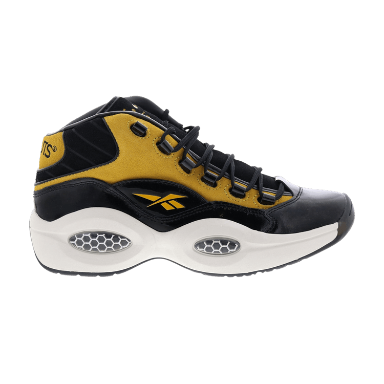white black and gold reebok questions
