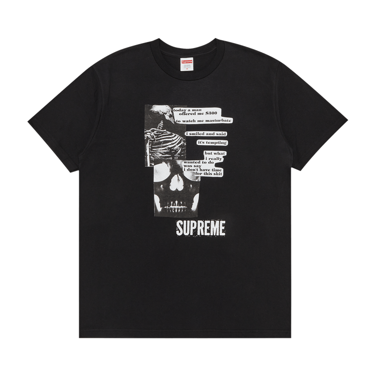 トップス supreme 25 F/W week1 Skull Tee BLACK Buy Supreme King Tut Short-Sleeve Top 'Black' - FW25KN42