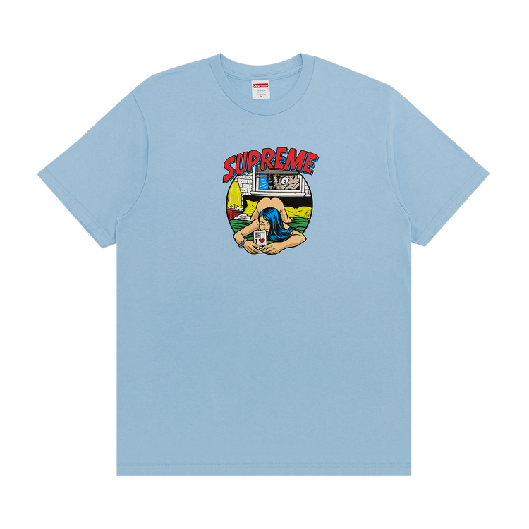 Buy Supreme Bedroom Tee 'Powder Blue' - SS25T45 POWDER BLUE