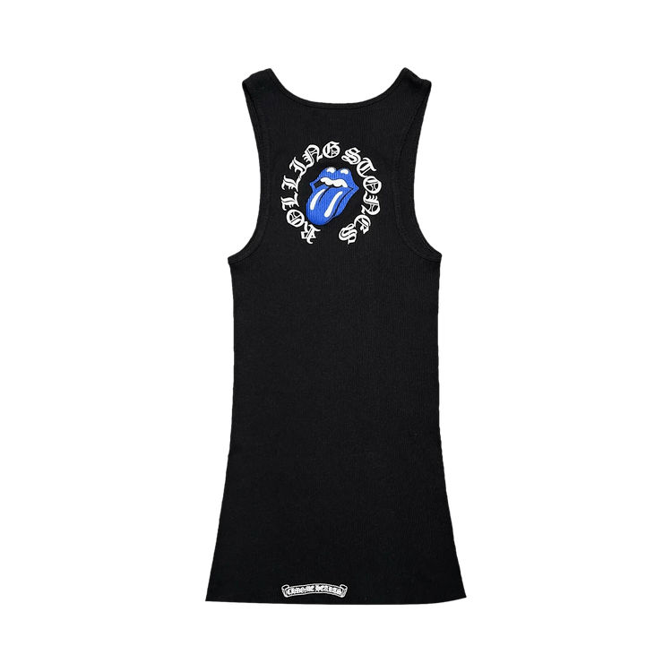 Buy Chrome Hearts Rolling Stones Tank Top 'Black/Blue' - 1383