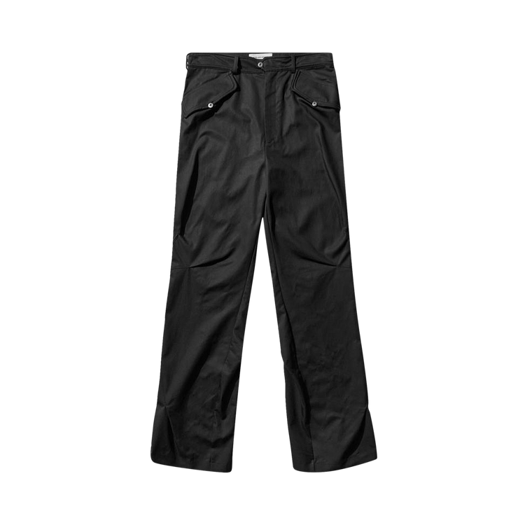 Buy Kiko Kostadinov Alec K-Dart Trouser 'Black Sable' - KKSS25T05