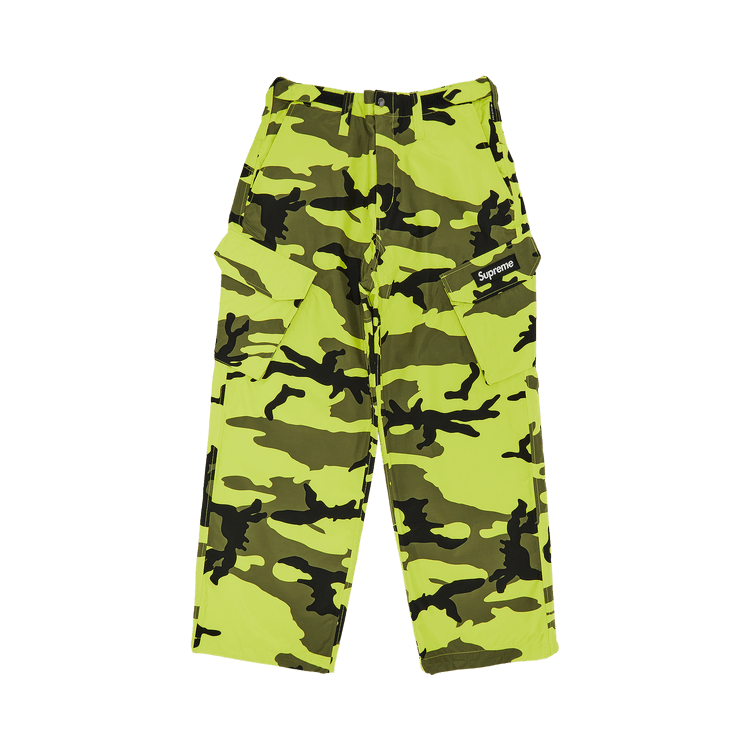 Buy Supreme GORE-TEX Cargo Pant 'Fluorescent Camo' - SS25P50