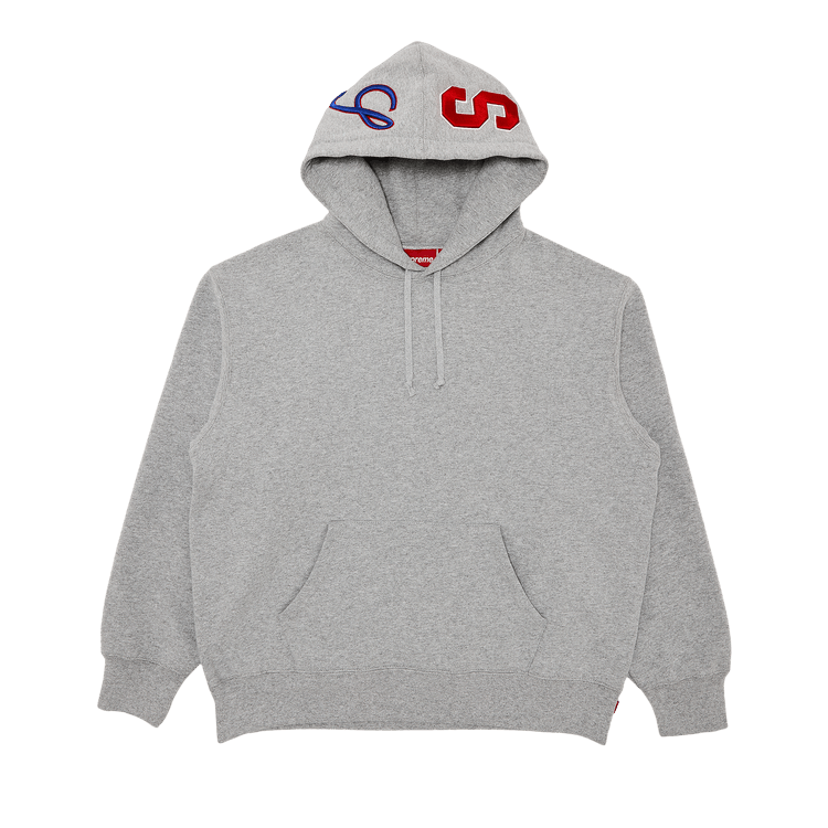 Buy Supreme Multi S Logo Hooded Sweatshirt 'Heather Grey