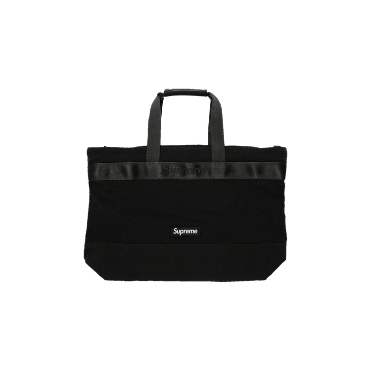 Buy Supreme Tote Bag 'Black' - SS25B4 BLACK | GOAT