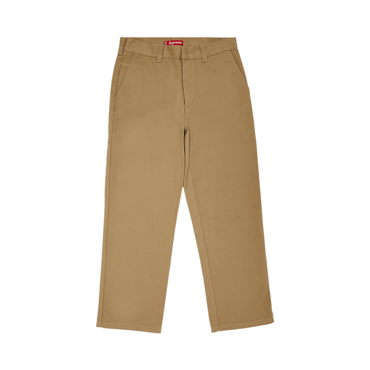 Buy Supreme Work Pant 'Tan' - SS25P19 TAN | GOAT