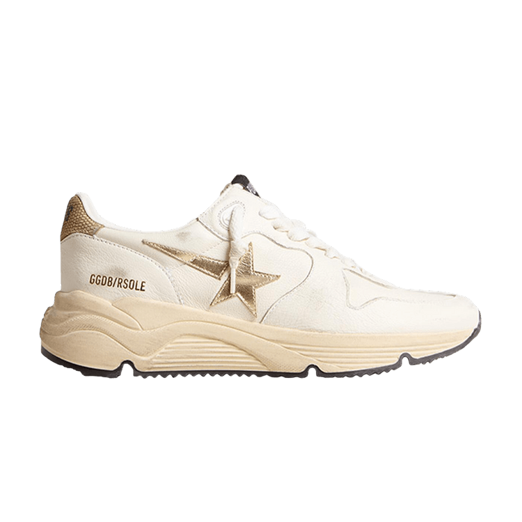 Buy Golden Goose Wmns Running Sole 'White Gold' - GWF00126