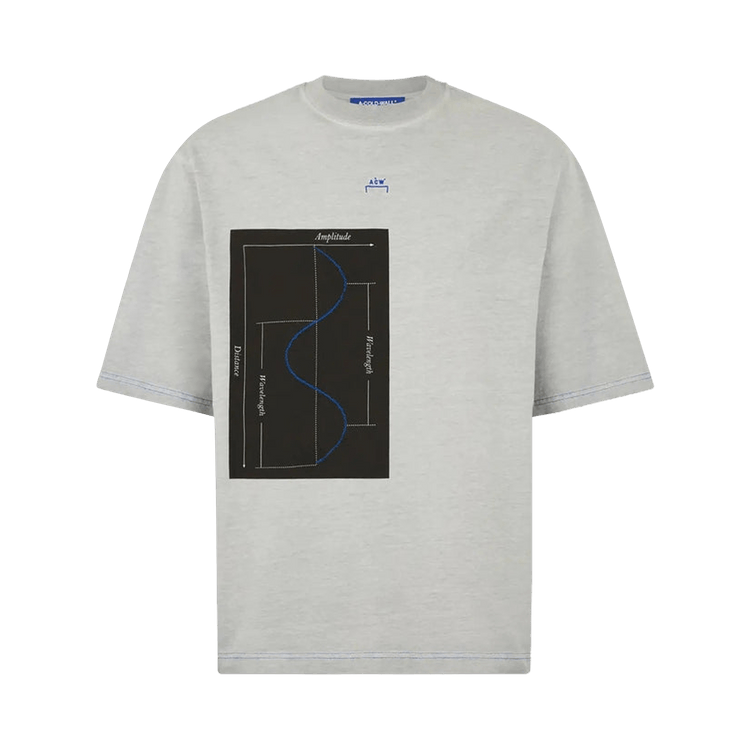 Buy A-Cold-Wall* Waveform T-Shirt 'Grey' - ACWMTS215 GREY | GOAT