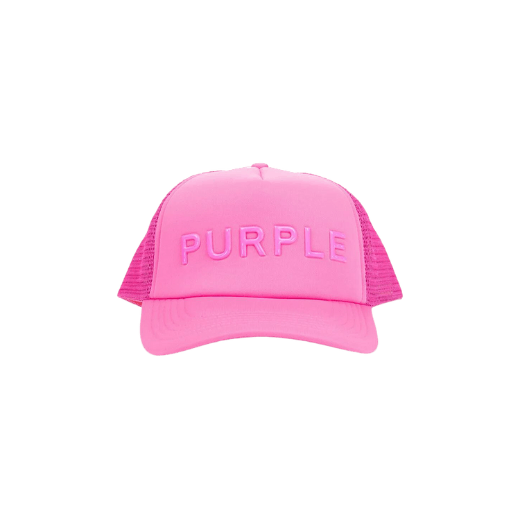 Buy PURPLE BRAND Purple Silicone Foam Trucker Hat 'Pink' - P902