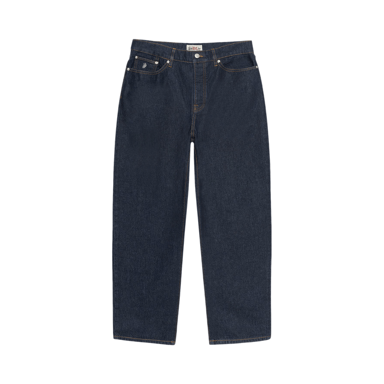 Buy Stussy Big Ol' Jean Denim 'Rinsed Indigo' - 116599T RIIN | GOAT